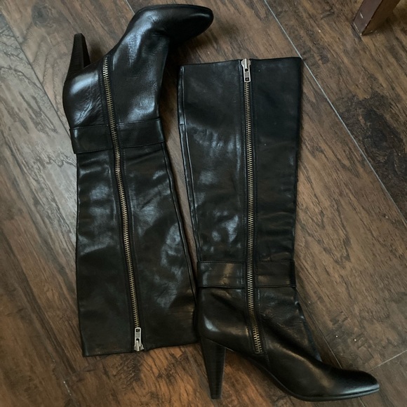 Coach leather boots - Picture 2 of 2